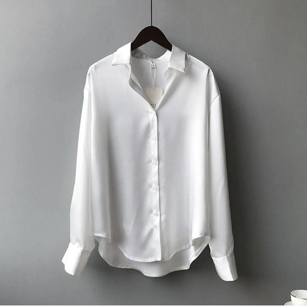 Elegant Silk Shirt - T-Shirts - 14