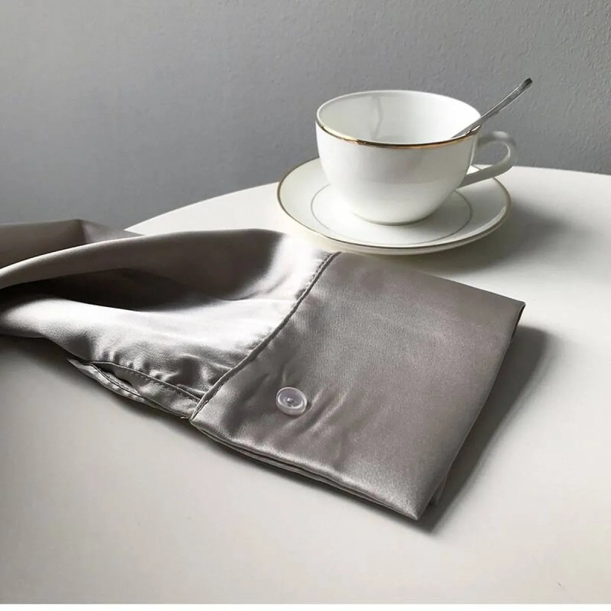 Elegant Silk Shirt - T-Shirts - 22