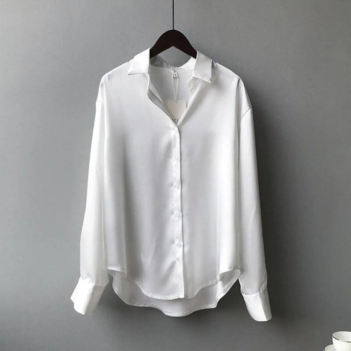 Elegant Silk Shirt - T-Shirts - 29