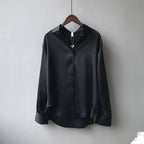 Elegant Silk Shirt - T-Shirts - 7