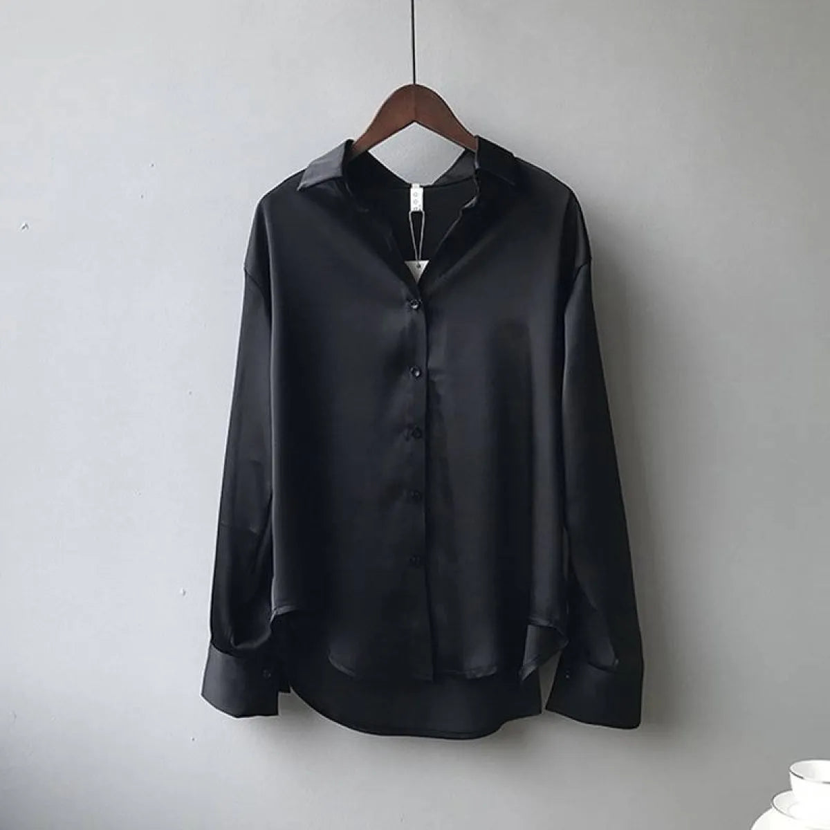 Elegant Silk Shirt - T-Shirts - 7