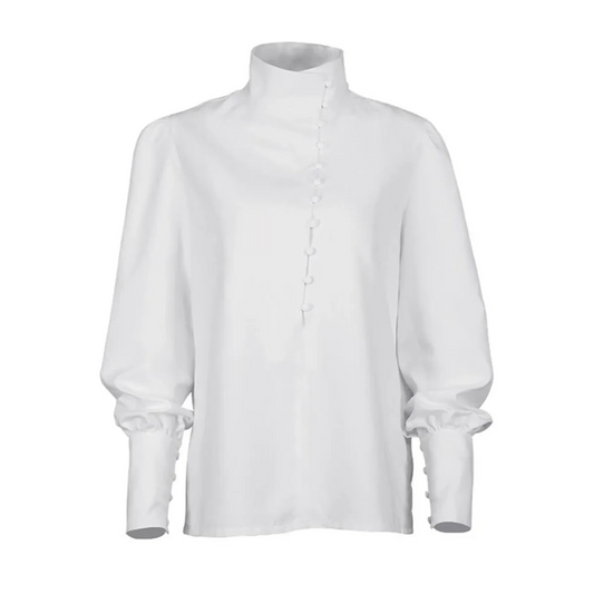 Elegant Turtleneck Blouse - Women’s Clothing & Accessories - 12