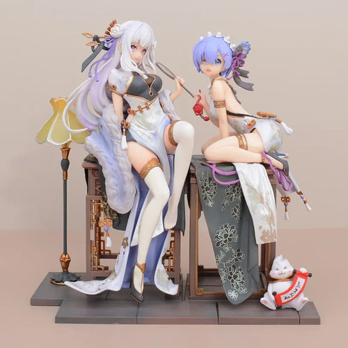 Re:Zero Rem & Emilia Chinoiserie Style Figures - Figurines - Figures - 1