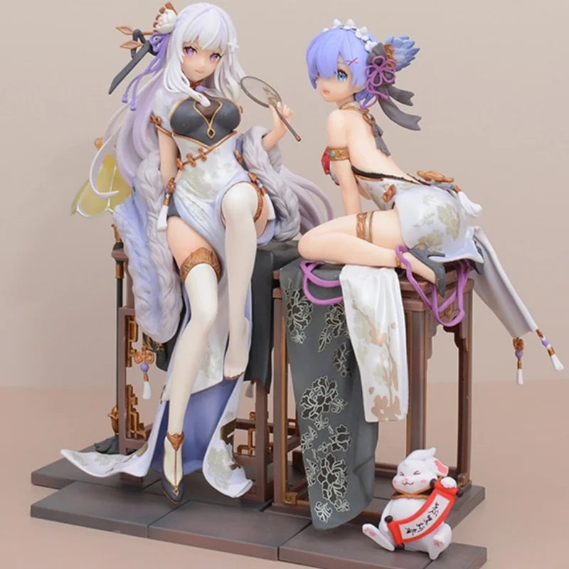 Re:Zero Rem & Emilia Chinoiserie Style Figures - Figurines - Action Figures - 2024 - 2 - Worldwide Shipping