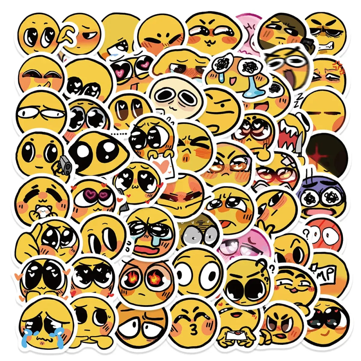 Emoji Funny Face Stickers Pack - Stationery & More - Stationary & More - 2