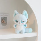 Kawaii Emotion Wolf Plush Toy - Cute Stuffed Wolf Doll - Valentines Day Collection - 13