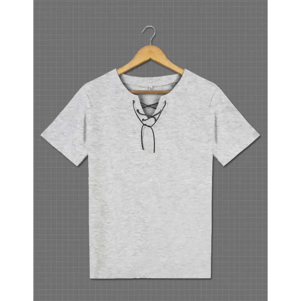 Eren Jaeger Cosplay Green Lace-Up T-Shirt - T-Shirts - Cosplay Outfit - 2