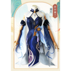 Ningguang Orchid’s Evening Gown Cosplay Dress Set - All Dresses - Cosplay - 1