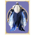 Ningguang Orchid’s Evening Gown Cosplay Dress Set - All Dresses - Cosplay - 4