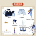 Ningguang Orchid’s Evening Gown Cosplay Dress Set - All Dresses - Cosplay - 5