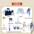 Ningguang Orchid’s Evening Gown Cosplay Dress Set - All Dresses - Cosplay - 6