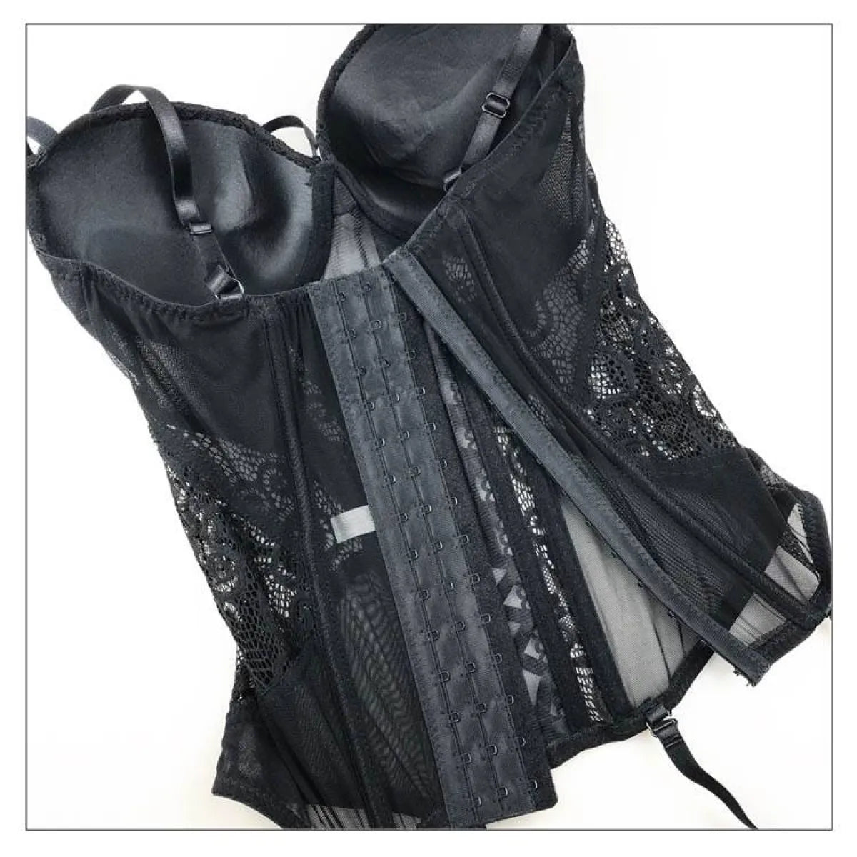 Lace Up Back Corset - Women’s Clothing & Accessories - 10