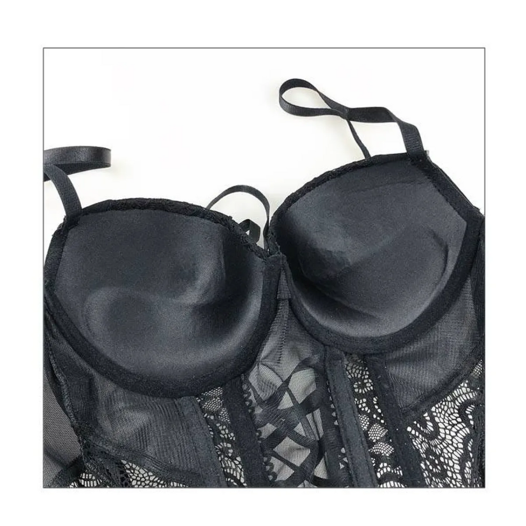 Lace Up Back Corset - Women’s Clothing & Accessories - 14