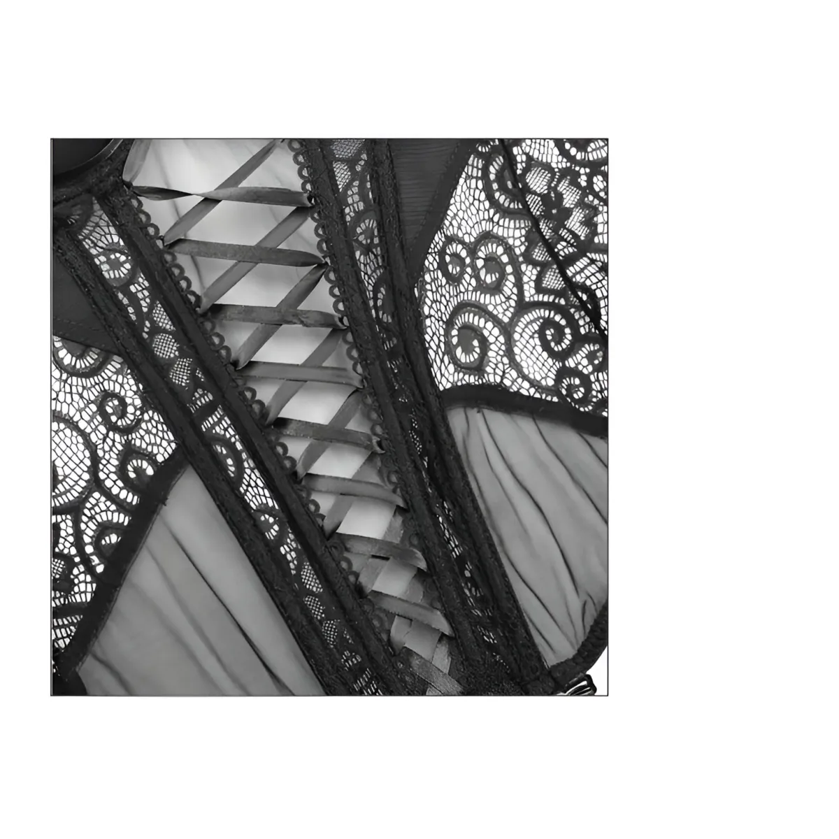 Lace Up Back Corset - Women’s Clothing & Accessories - 15