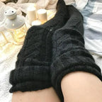 Extra Long Thigh High Stockings - Harajuku Winter Leg Warmers - Socks & Hosiery - 5