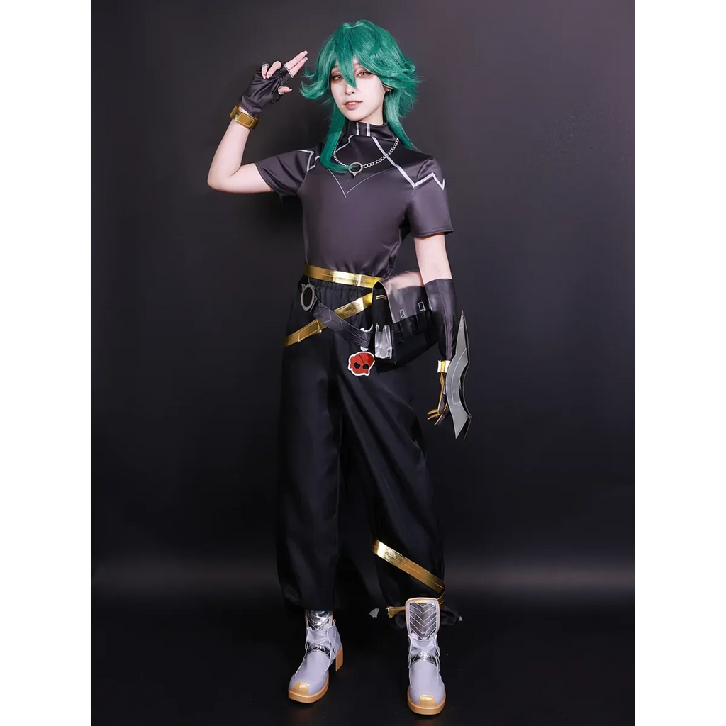 Ezreal Cosplay Costume – League of Legends Outfit with Wig & Props - Cosplay - Cosplay - 9