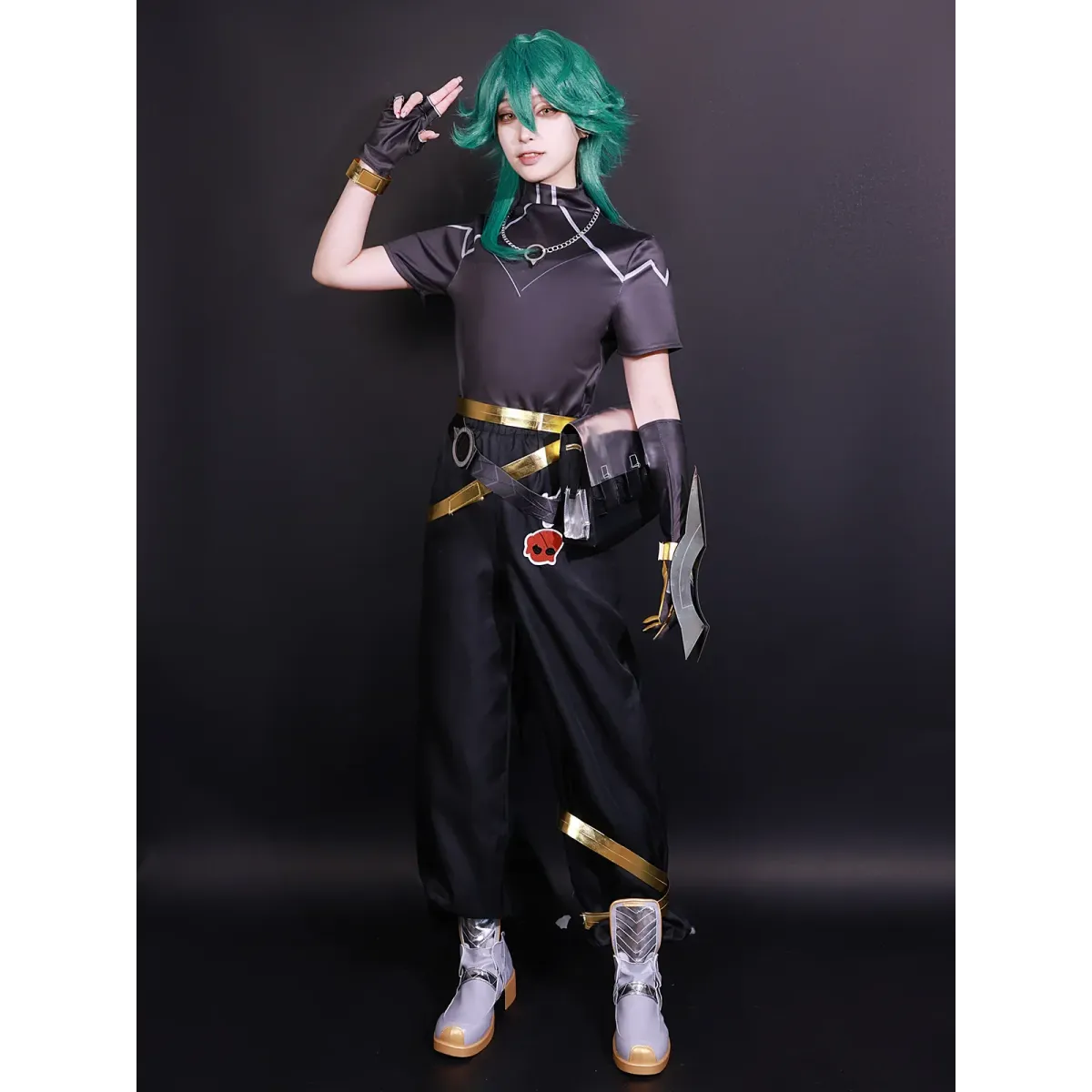 Ezreal Cosplay Costume – League of Legends Outfit with Wig & Props - Cosplay - Cosplay - 9