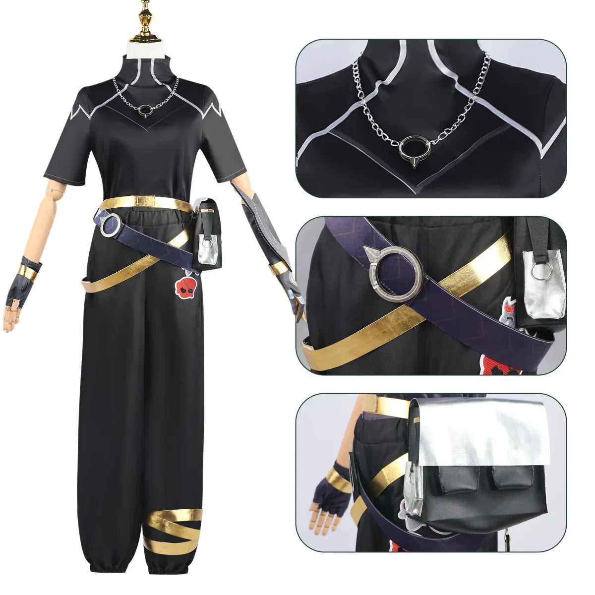 Ezreal Cosplay Costume – League of Legends Outfit with Wig & Props - Cosplay - Cosplay - 4