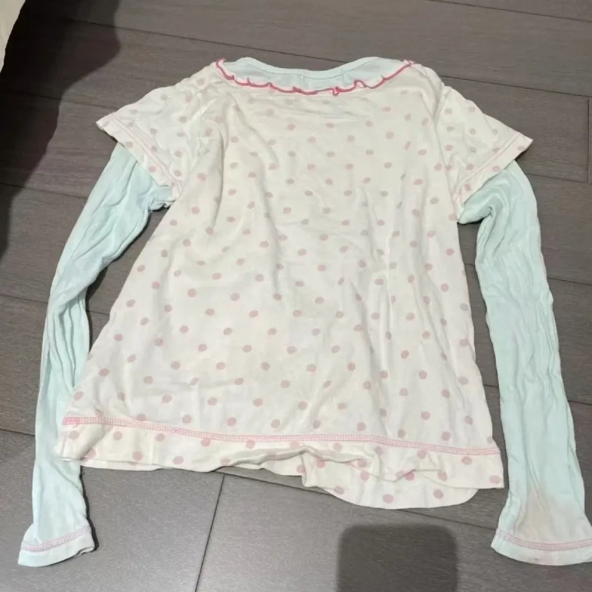 Fairy Cartoon Print Casual T-Shirt - T-Shirts - Long - Round - Women T-shirts - 3