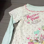 Fairy Cartoon Print Casual T-Shirt - T-Shirts - Long - Round - Women T-shirts - 5