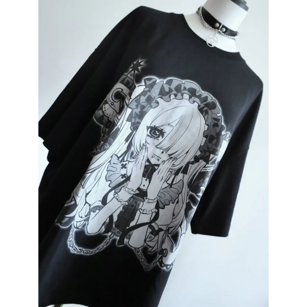 Harajuku Fairy Graphic T-Shirt - T-Shirts - T-Shirts - 1