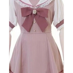 Plaid Lace Patchwork Fairy Grunge Mini Dress - All Dresses - Mini Dress - 4
