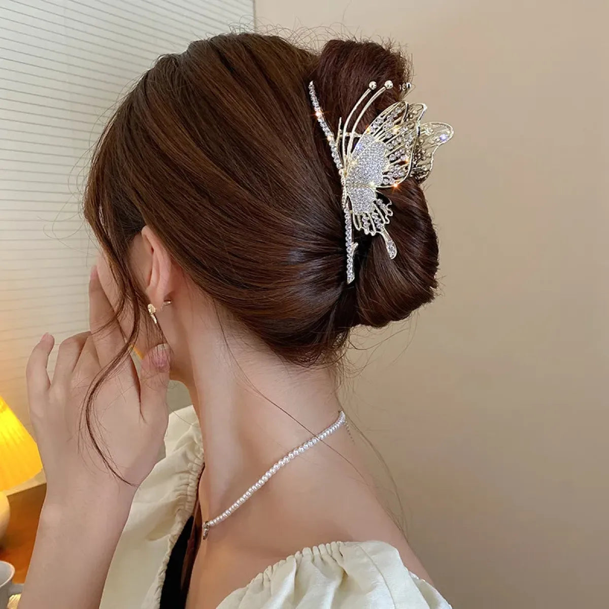 Gold Fairy Kei Butterfly Tassel Hair Clip - Best Sellers - Hair Accessories - 5