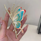 Gold Fairy Kei Butterfly Tassel Hair Clip - Best Sellers - Hair Accessories - 9