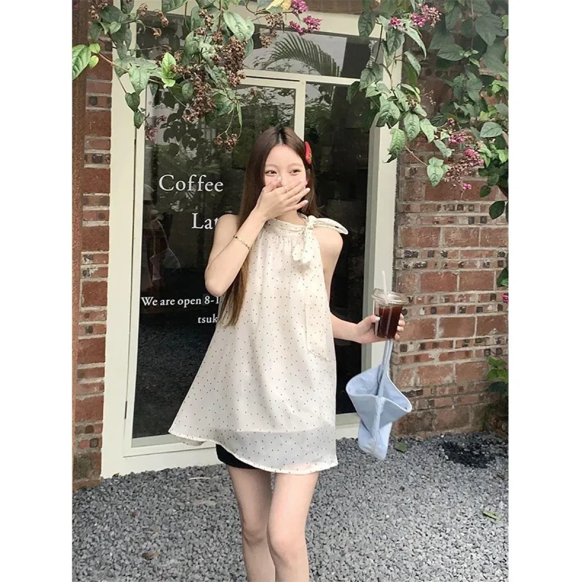 Fairy Kei Polka Dot Bow Blouse - Women’s Clothing & Accessories - Shirts & Blouses - 4