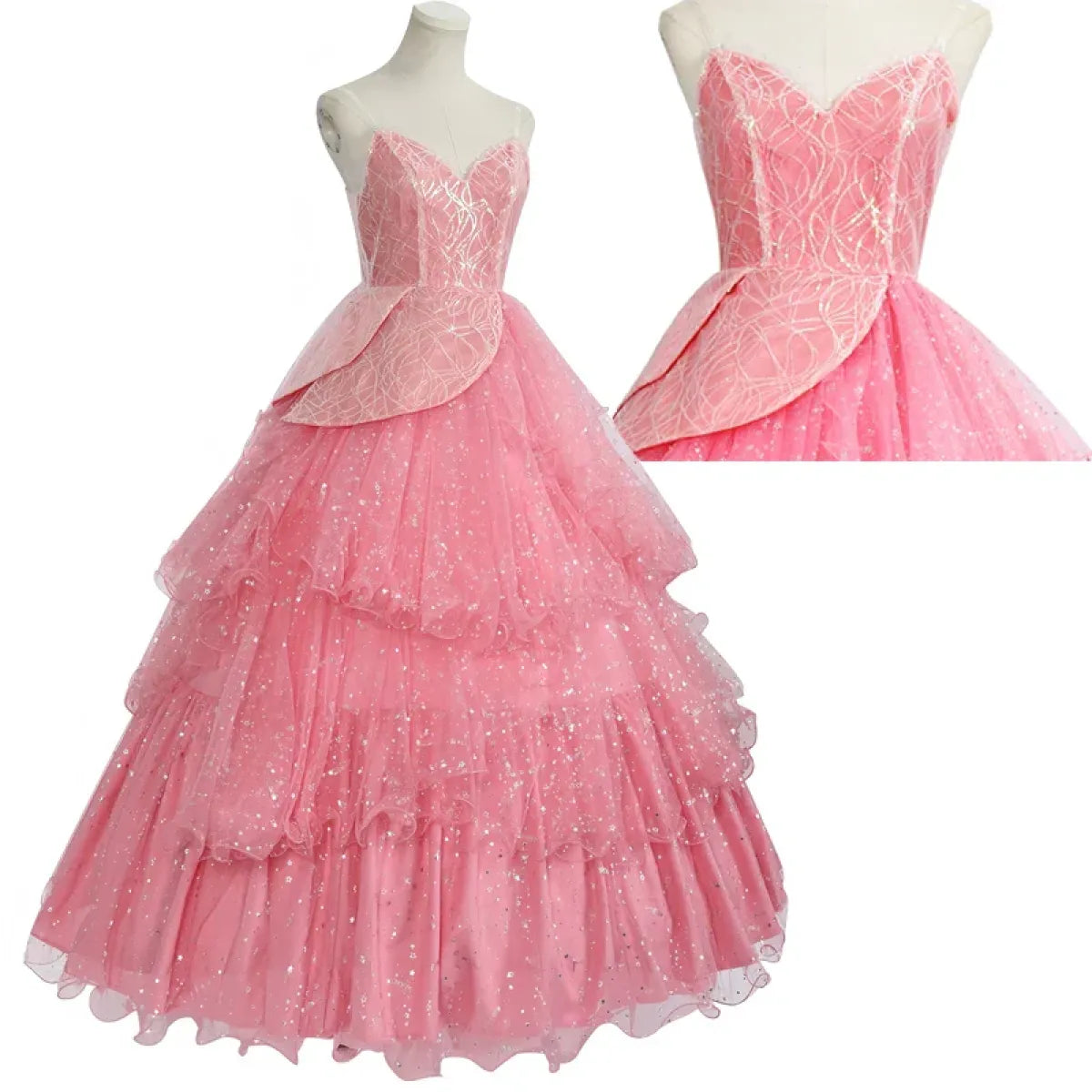 green emerald velvet dress Fairy Kei Princess Tulle Cosplay Gown for Magical Looks – Kawaii Stop