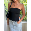 Fairy Kei Strapless Tube Top - Tops & Tees - Tops - 1