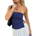 Fairy Kei Strapless Tube Top - Tops & Tees - Tops - 7