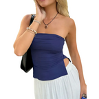Fairy Kei Strapless Tube Top - Tops & Tees - Tops - 7