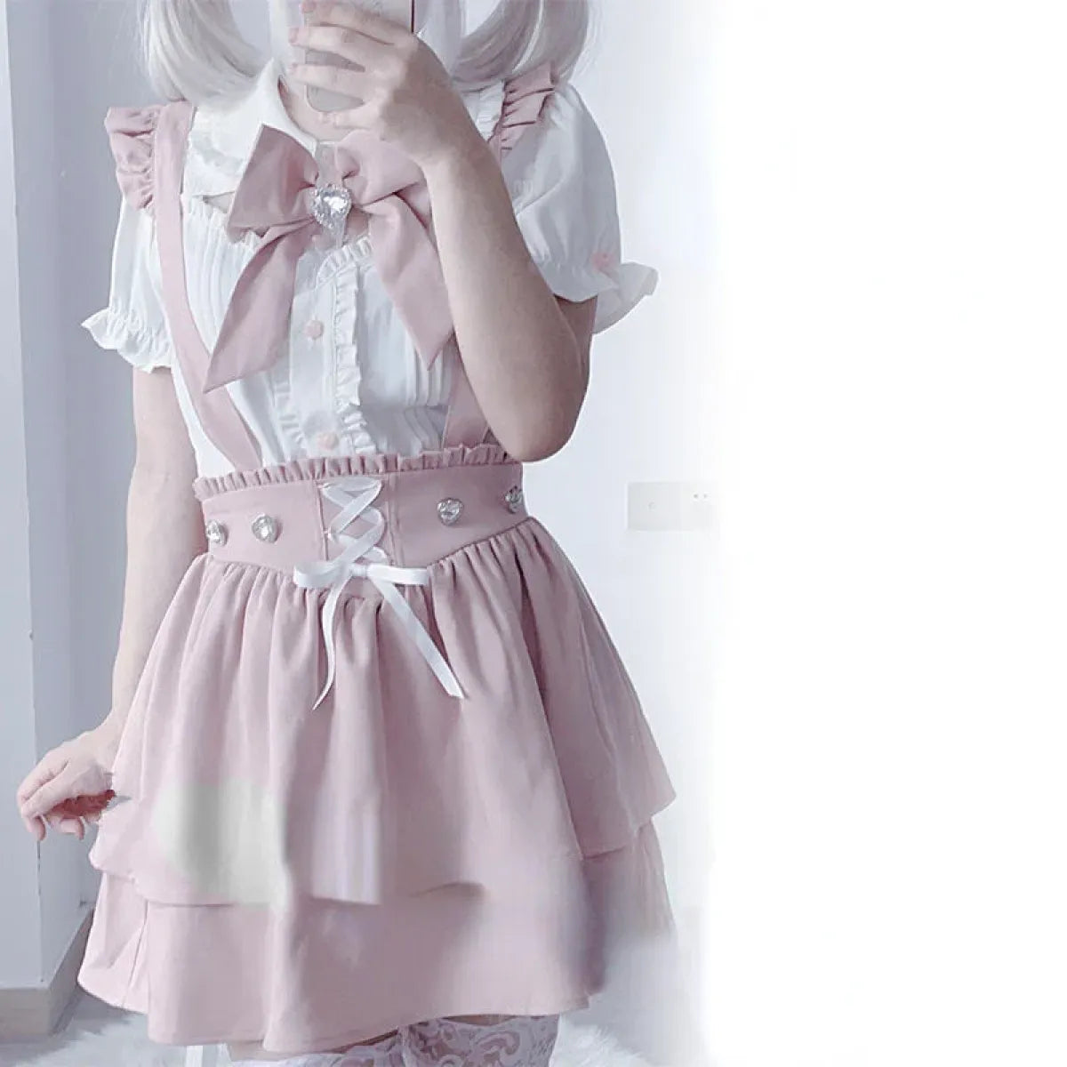 Sweet Fairy Kei Ribbon Blouse - Women’s Clothing & Accessories - Shirts & Blouses - 10