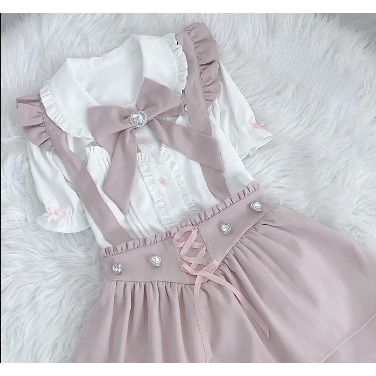 Sweet Fairy Kei Ribbon Blouse - Women’s Clothing & Accessories - Shirts & Blouses - 13