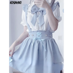 Sweet Fairy Kei Ribbon Blouse - Women’s Clothing & Accessories - Shirts & Blouses - 2