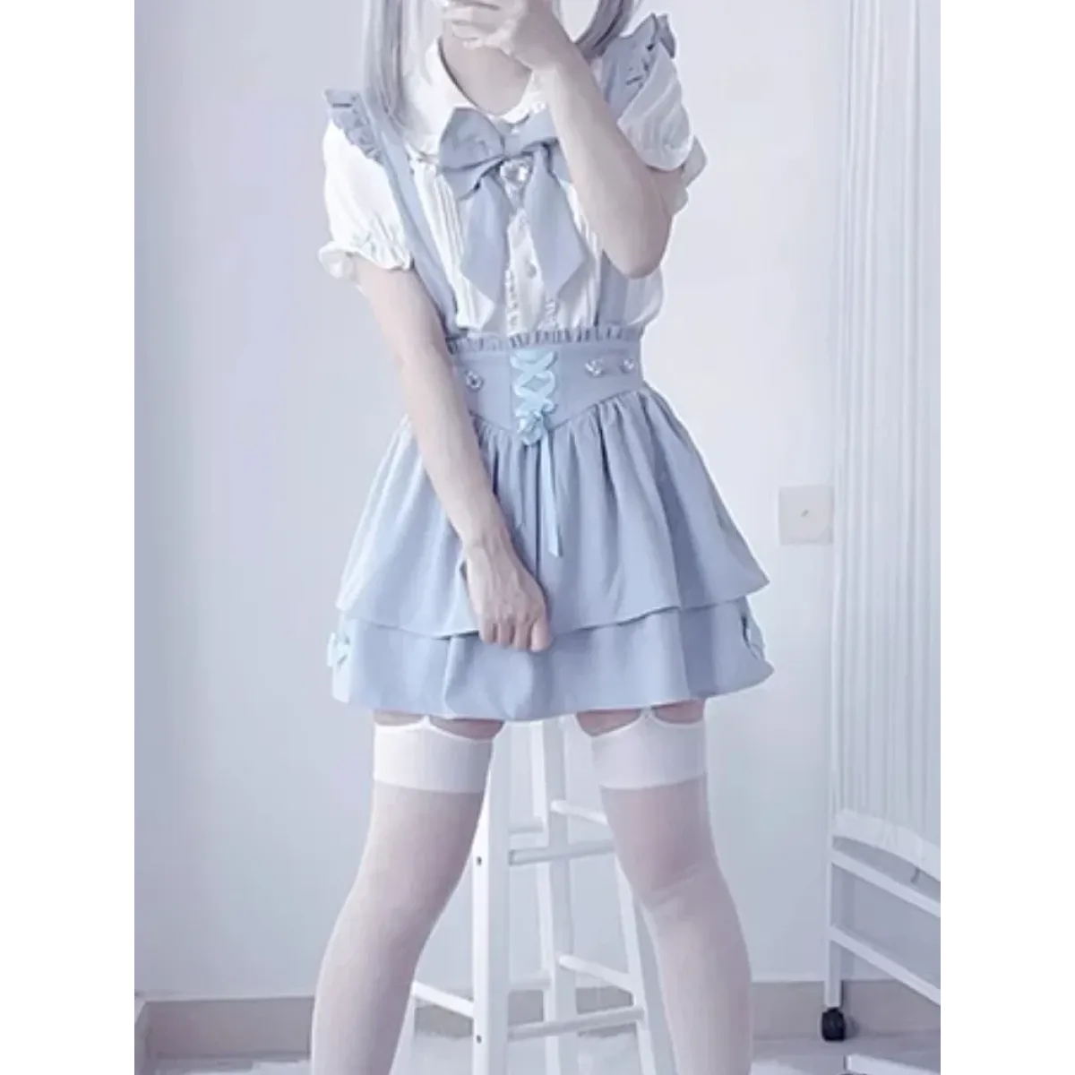 Sweet Fairy Kei Ribbon Blouse - Women’s Clothing & Accessories - Shirts & Blouses - 4