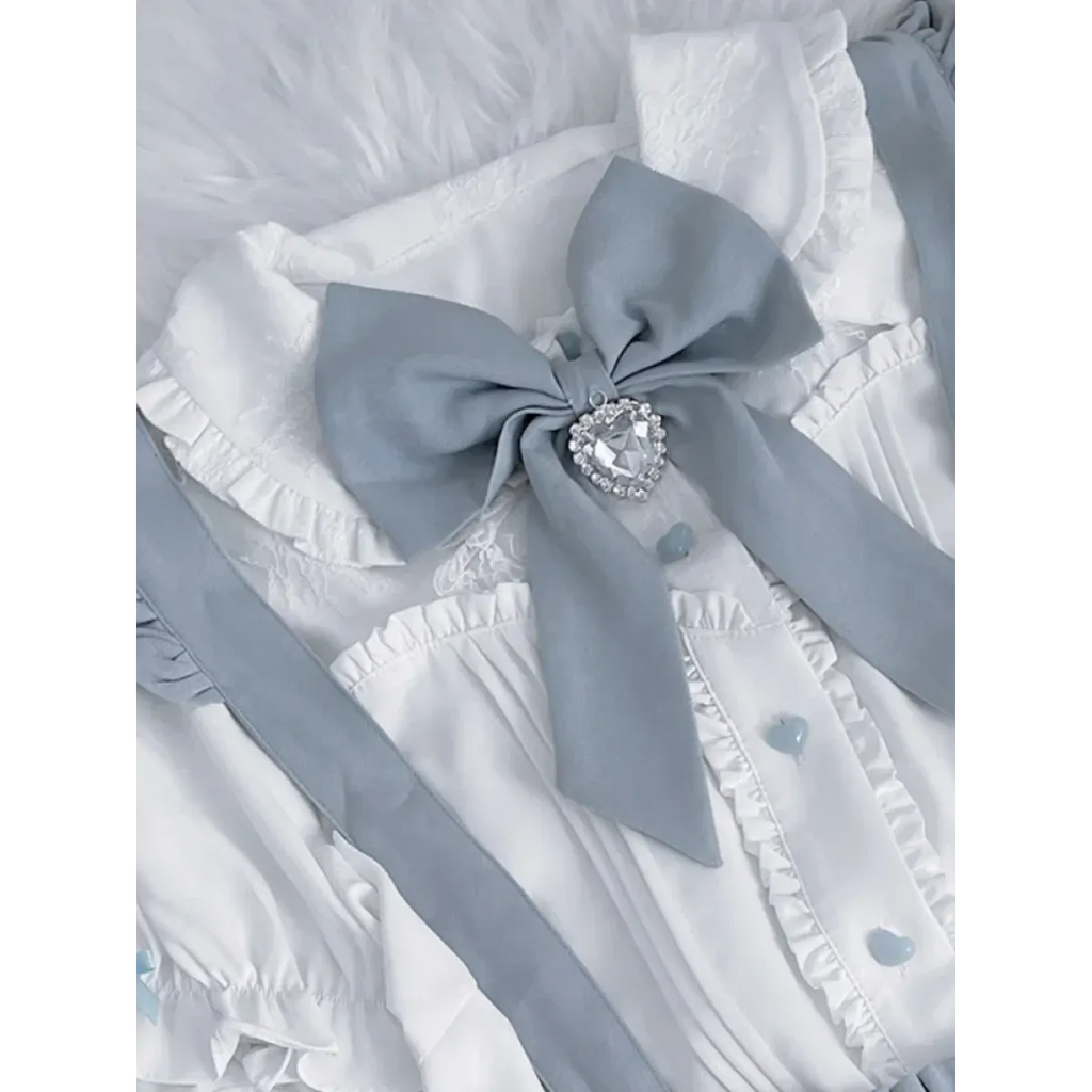 Sweet Fairy Kei Ribbon Blouse - Women’s Clothing & Accessories - Shirts & Blouses - 7