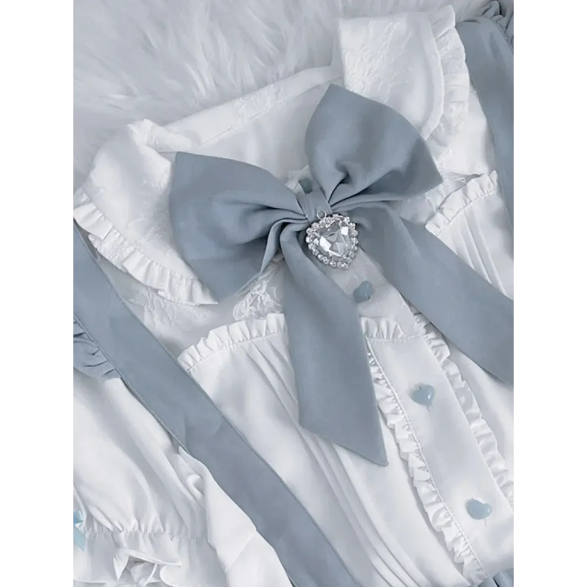 Sweet Fairy Kei Ribbon Blouse - Women’s Clothing & Accessories - Shirts & Blouses - 7