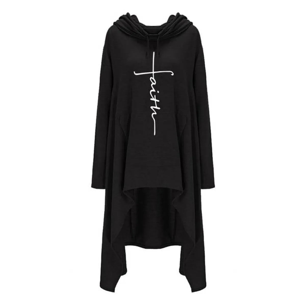 Faith Printed Hoodie - Women’s Clothing & Accessories - 10