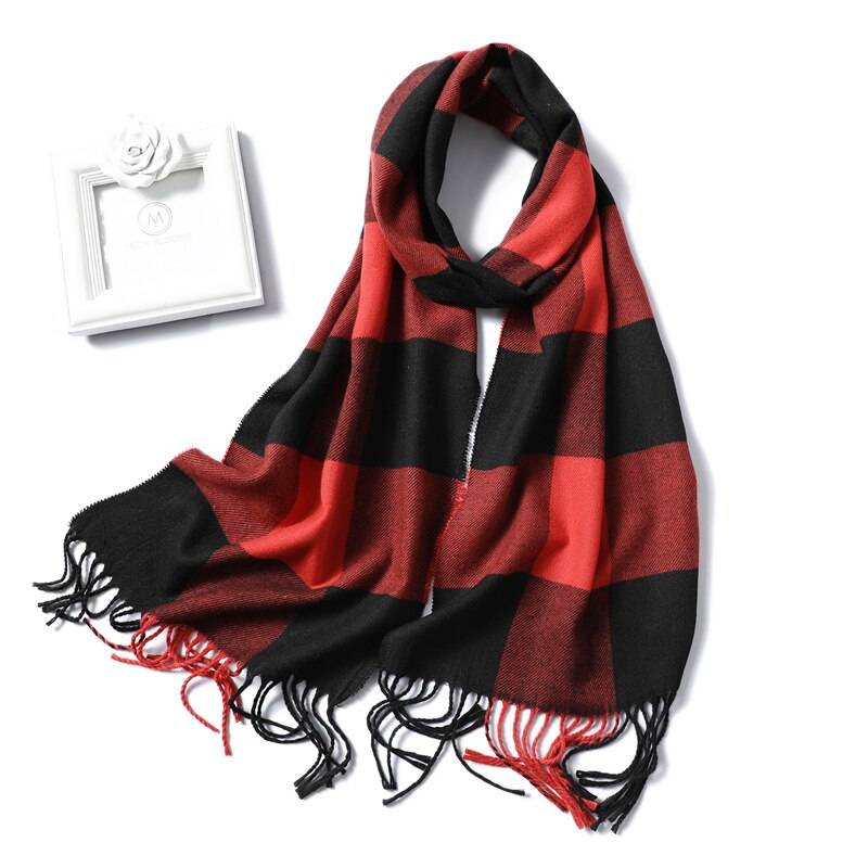 Fashion Scarves - 40 + Options - Cerise - Women’s Clothing & Accessories - Scarves - 24 - 2024