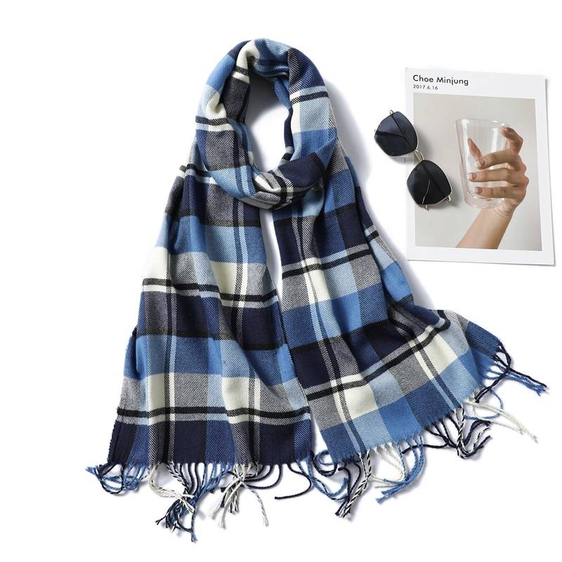 Fashion Scarves - 40 + Options - Air Force Blue - Women’s Clothing & Accessories - Scarves - 44 - 2024