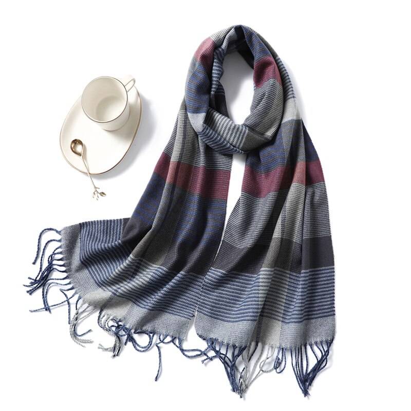 Fashion Scarves - 40 + Options - Pigeon blue - Women’s Clothing & Accessories - Scarves - 58 - 2024