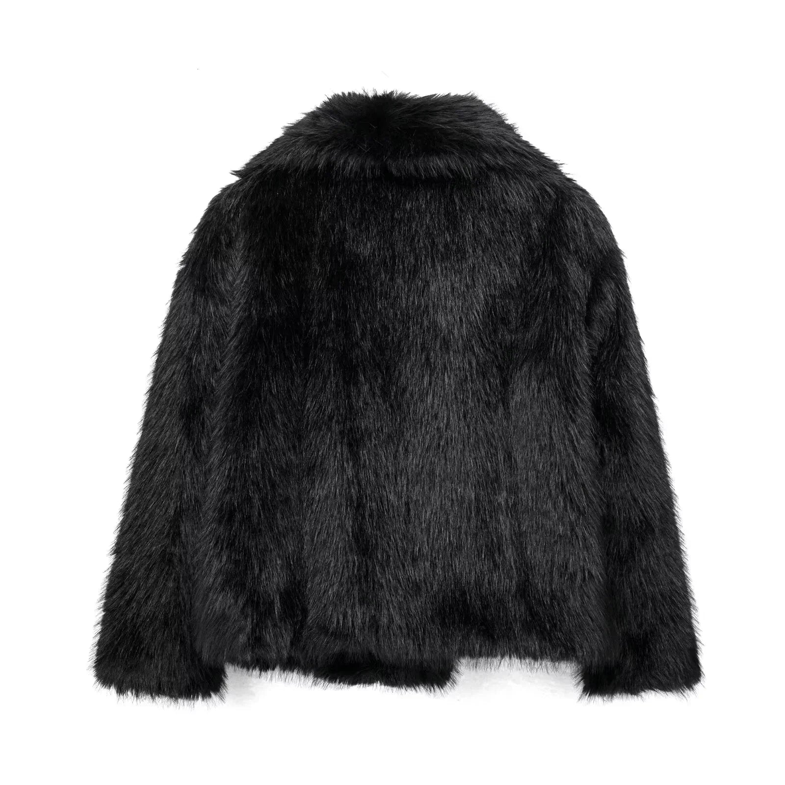 Faux Fur Coat - Chic Winter Outerwear for Women - Women’s Clothing & Accessories - Sweaters - 2024 - 28 - Worldwide