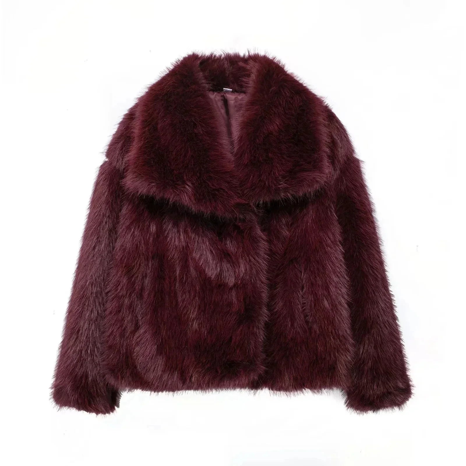 Faux Fur Coat - Chic Winter Outerwear for Women - Women’s Clothing & Accessories - Sweaters - 2024 - 33 - Worldwide