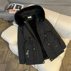 Korean Hooded Cotton Parka Jacket - Jackets & Coats - Jacket - 2