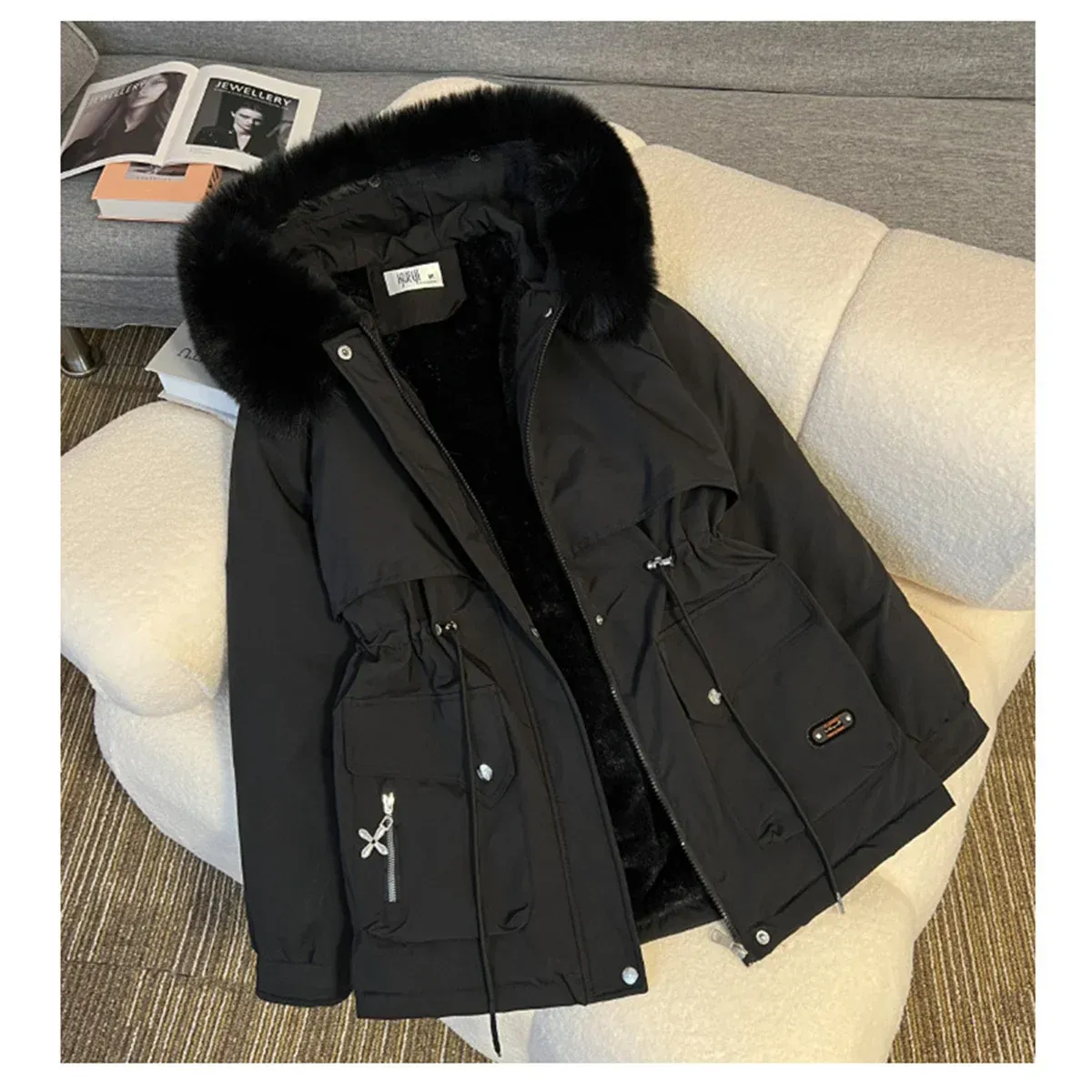 Korean Hooded Cotton Parka Jacket - Jackets & Coats - Jacket - 11