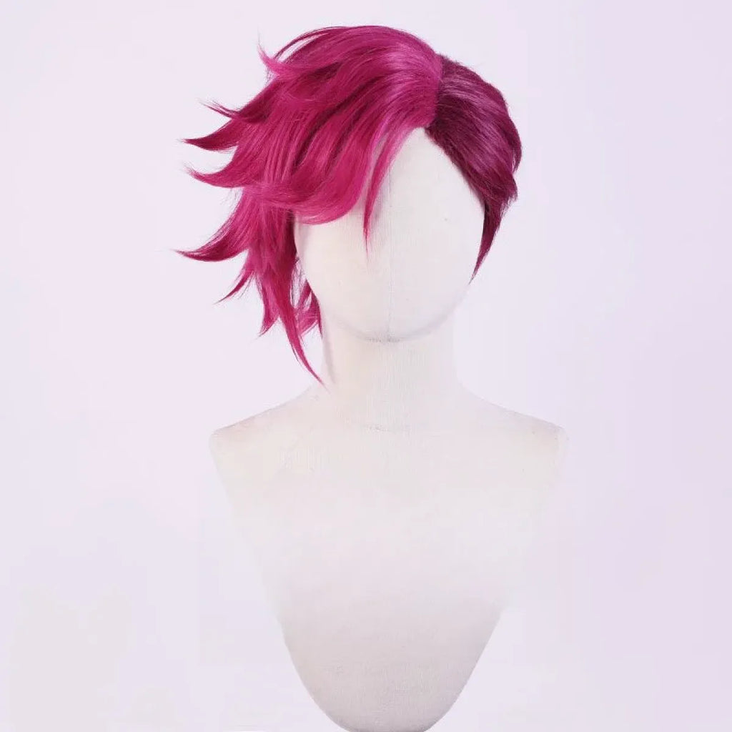 Vi Arcane Cosplay Costume Set with Red Faux Leather Jacket - Women’s Clothing & Accessories - Cosplay - 5