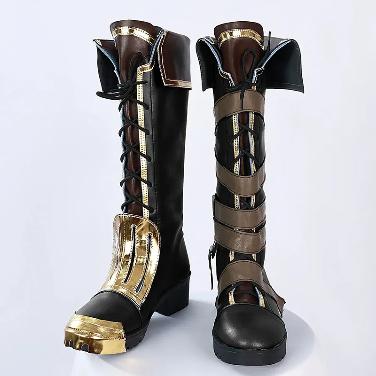 Vi Arcane Cosplay Costume Set with Red Faux Leather Jacket - Women’s Clothing & Accessories - Cosplay - 9