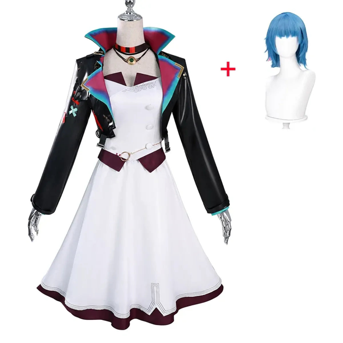 Jinx Arcane Cosplay Costume Set – League of Legends - Best Sellers - Cosplay - 6